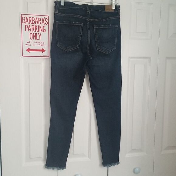 AMERICAN EAGLE Super High Rise Skinny Jeans SZ 6R - Picture 4 of 8